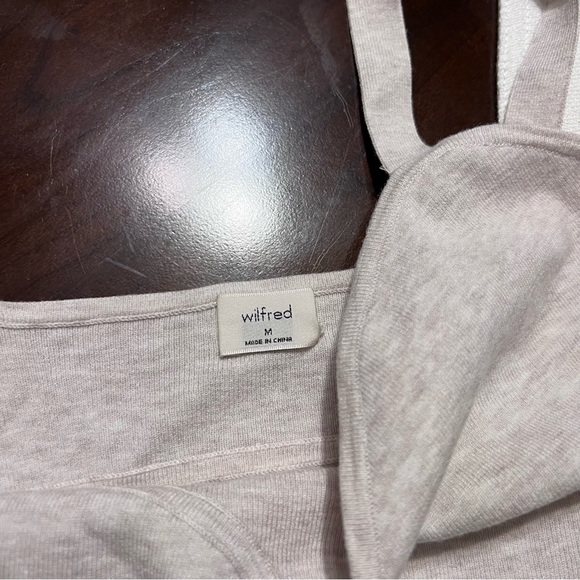 Wilfred Sicily Bustier Knit Crop Tank Top - Picture 2 of 4